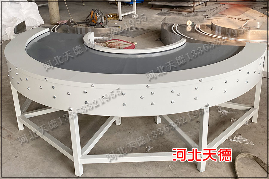 皮帶轉彎機
